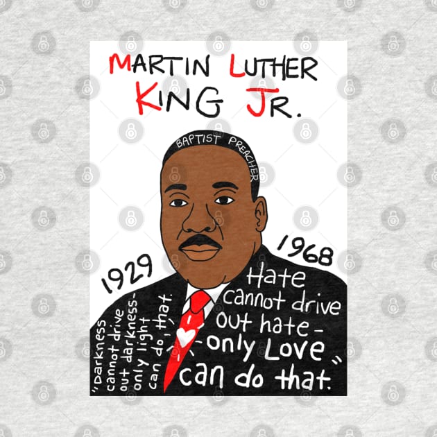 Martin Luther King Jr. by krusefolkart